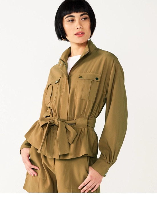 Nine West Jackets & Blazers - NINE WEST BELTED UTILITY JACKET